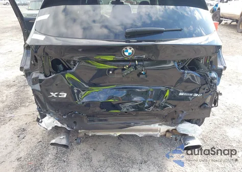 2024 BMW X3 Sdrive30I из США, поврежденный, VIN WBX47DP09RN262516